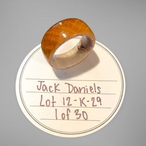Jack Daniels & Antler Men’s Wood Ring- very masculine!